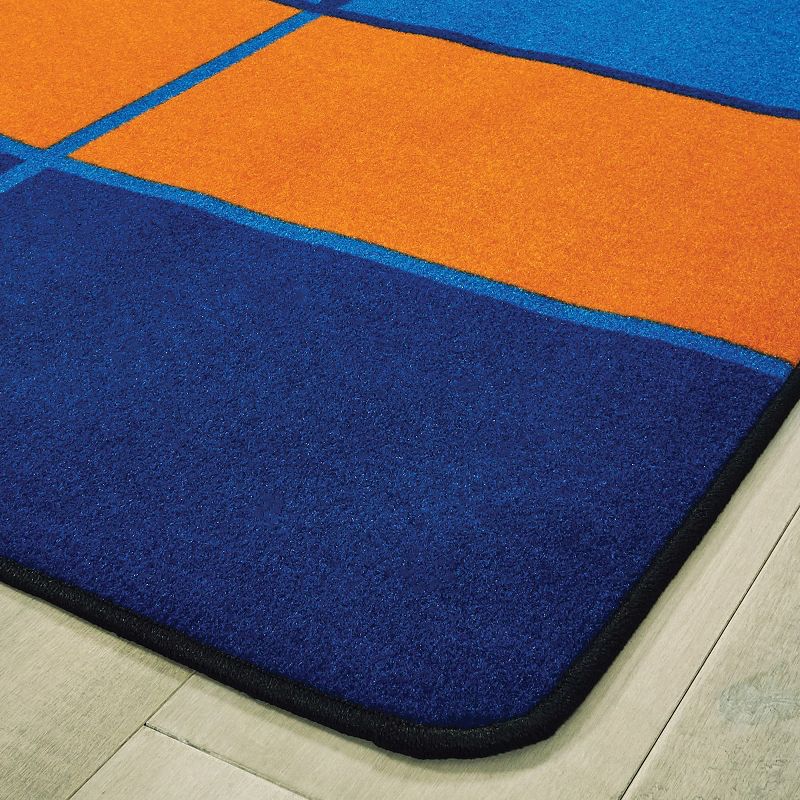 Carpets For Kids Color Blocks Seating KID$ Value PLUS Rug 6' x 9', 3 of 6