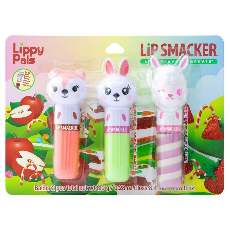 Lip Smacker Lippy Pal Lip Balm - Fox/Bunny/Llama - 0.54oz/3pk, 4 of 8