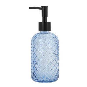 Unique Bargains Cylinder Argyle Soap Dispenser 1 Pc - 1 of 4