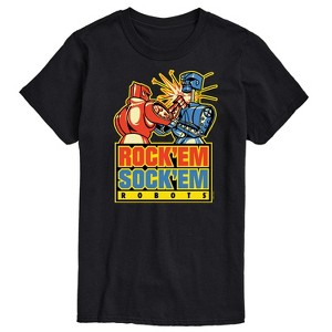 Men's - Rock 'Em Sock 'Em Robots - Rock 'Em Sock 'Em Robots Short Sleeve Graphic T-Shirt - 1 of 4