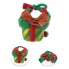 Unique Bargains Christmas Hair Rope Gift Box Cartoon Bell for Christmas Red Green 1 Pc - 3 of 4