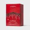 300ct High Density Christmas Icicle Lights Clear with White Wire - Wondershop™: Indoor/Outdoor, Incandescent - 4 of 4