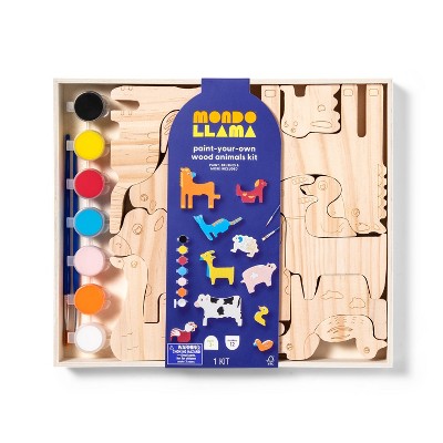 Mondo Llama/ Paint Your Own Wood Door Hangers/craft Kits 