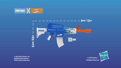 Nerf Fortnite Blue Shock Dart Blaster : Target