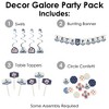 Big Dot of Happiness Ahoy - Nautical - Baby Shower or Birthday Party Supplies Decoration Kit - Decor Galore Party Pack - 51 Pieces - 2 of 4