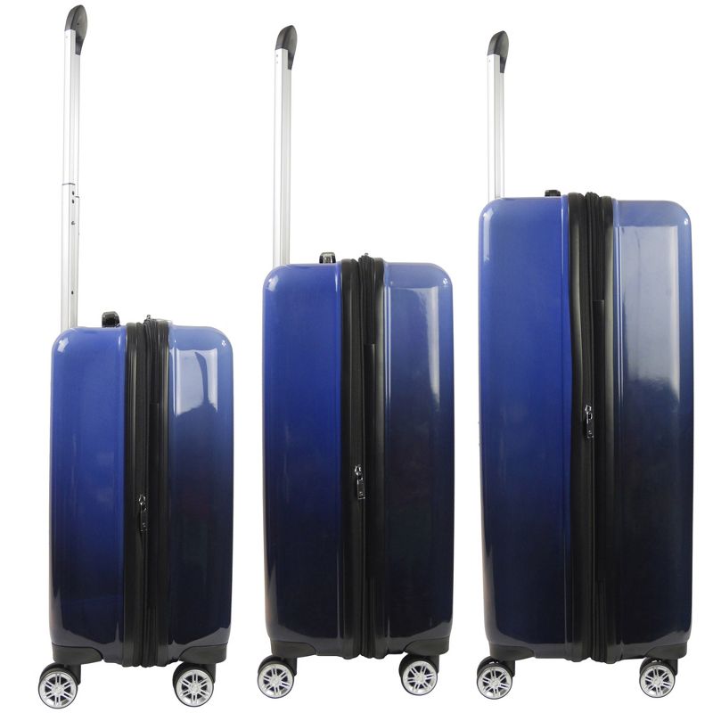 Ful Impulse Ombre Hardside Spinner Luggage, 3pc set, 4 of 6