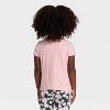 Toddler Girls' Pointelle Short Sleeve T-Shirt - Cat & Jack™ - 2 of 3