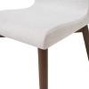 Christopher Knight Home 60" 5pc Orrin Dining Set Light Beige: Scandinavian Style, Polyester Upholstery, Wood Composite - 4 of 4