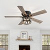 Airsurfer 52" Standard 5 - Blade  Ceiling Fan with Remote Control and Light Kit Included - 2 of 4