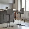 Dreama Retro Side Chair Dining Chair with Metal Legs for Kitchen, Living, Dining Room, Set of 2,The Pop Home - 4 of 4