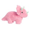 Aurora Small Trix Triceratops Eco Nation Eco-Friendly Stuffed Animal Pink 6" - 3 of 4