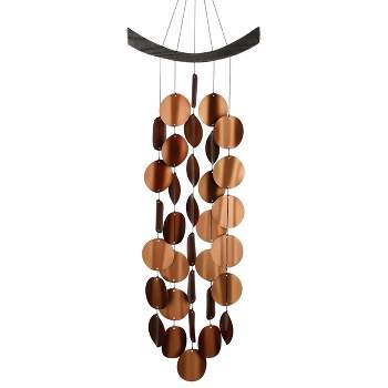 Woodstock Windchimes Moonlight Waves, Wind Chimes For Outside, Wind Chimes For Garden, Patio, and Outdoor Décor, 34"L