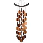 Woodstock Wind Chimes Signature Collection, Moonlight Waves, 34'' Copper Wind Chime MW