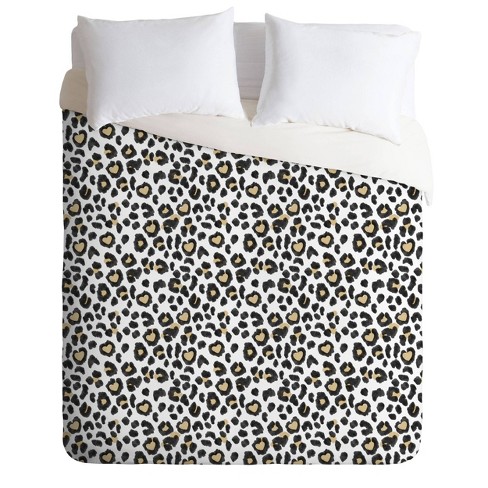 Dash And Ash Leopard Comforter Set, Zebra Print Bedding Twin Xl
