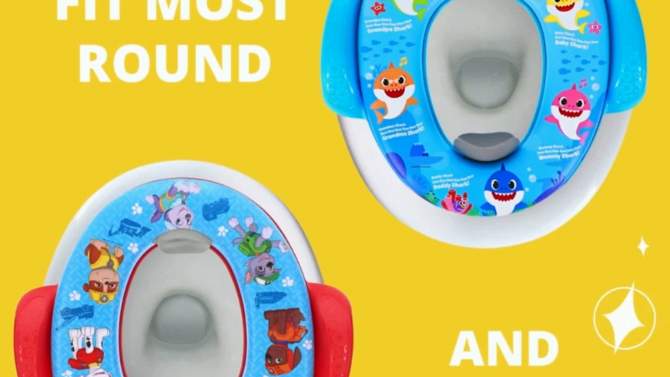 Sesame Street &#34;ABC Crew&#34; Soft Potty Seat with Potty Hook, 2 of 14, play video