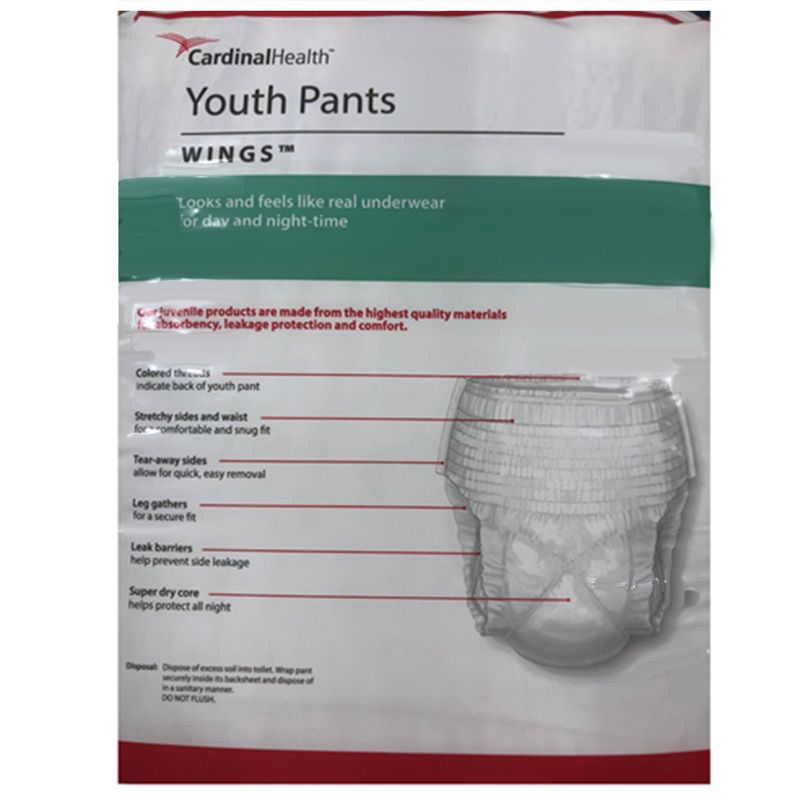 Cardinal Health Youth Pants, Pull Up Diaper for Kids, 2 of 5