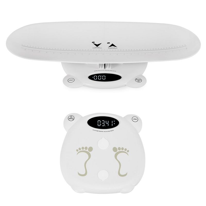 Dream on Me Big Moments 3-in-1 Baby, Adult & Pet Digital Weighing Scale with Sensitive Touch Button, 1 of 9