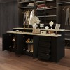 Famapy 94.5"W Larget Dresser Cabinet Kitchen Island Closet Island with Drawer - 3 of 4