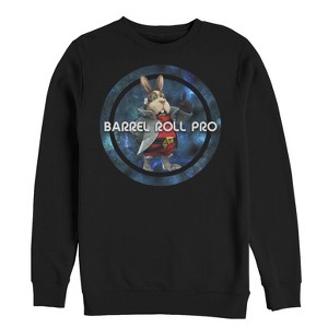 Men's Nintendo Star Fox Peppy Hare Barrel Roll Pro Sweatshirt - 1 of 3