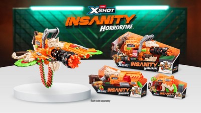XSHOT Horror Fire Dread Hammer Toy Dart Blaster (with 48 Darts) by