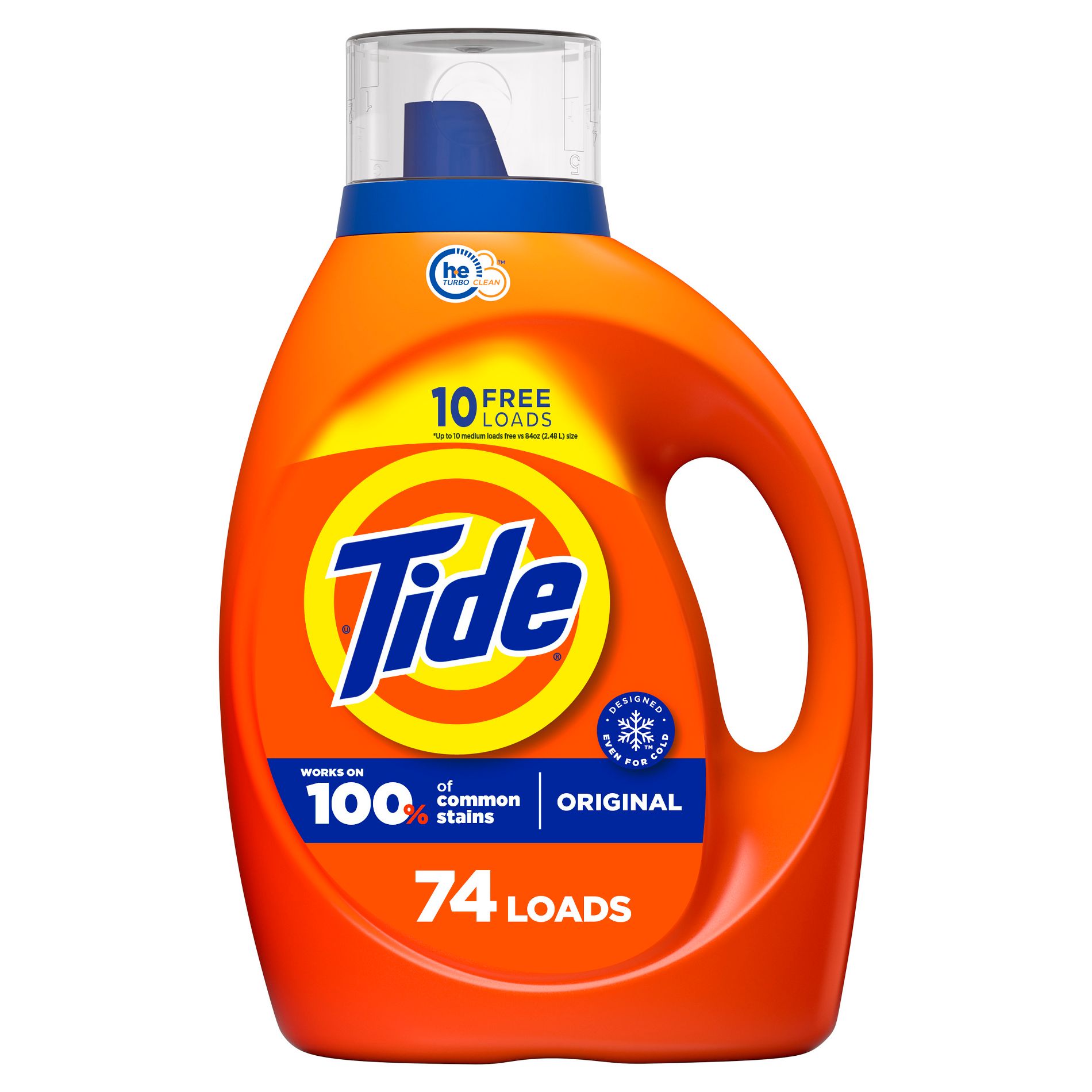 Tide Original HE Compatible Liquid Laundry Detergent Soap - 84 fl oz
