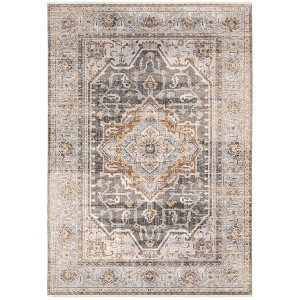 Oriental Weavers Maharaja 1803X Grey/ Blue Indoor Area Rug - 2' x 3' - 1 of 4