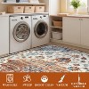 Ultra-Thin Vintage Runner Rug - Washable, Non-Slip, Non-Shedding, Stain-Resistant Hallway Carpet for Entryway - 4 of 4