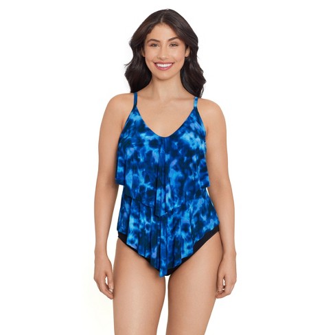 Lehona Cupped Bodysuit in Blue