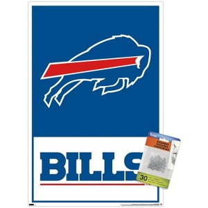 Trends International NFL Buffalo Bills - Logo 21 Unframed Wall Poster Prints - 1 of 4