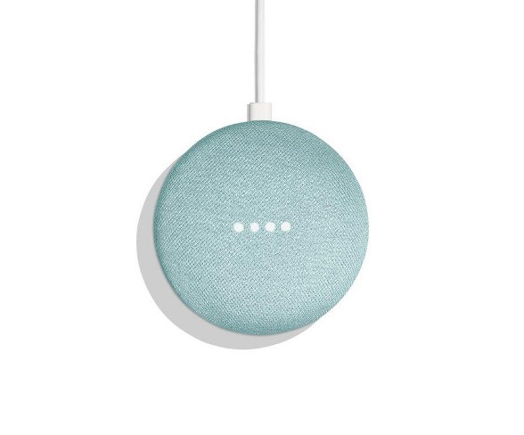 Google Home Mini Smart Speaker with Google Assistant - Aqua