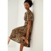 ellos Blouson Sleeve Fit And Flare Dress - 4 of 4