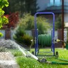 Outsunny Water Hose Reel Cart with Wheels Hold Up to 98' of 5/8" Hose - 2 of 4
