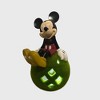 Disney 10" Stone Mickey Mouse Sitting on Flocked Ball Garden Statue: Decorative Figurine for Outdoor Display, No Battery Required - image 2 of 4