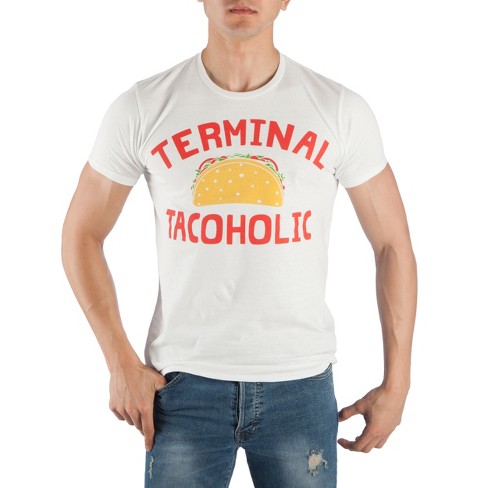 Men's Hard Shell Taco Terminal Tacoholic Shirt-3xl : Target