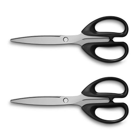 Jam Paper 8 Multi-Purpose Precision Scissors - Black
