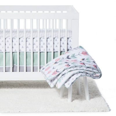 Sweet Jojo Designs Coral & Mint Arrow Baby Bedding Collection : Target