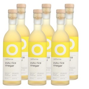 O Olive Oil & Vinegar California Yuzu Rice Vinegar - Case of 6/10.1 oz - 1 of 4