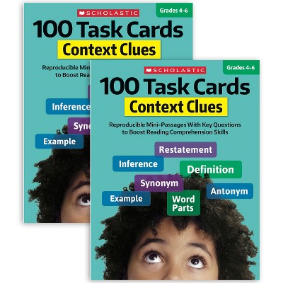 Scholastic Teaching Solutions 100 Task Cards: Context Clues Activity ...