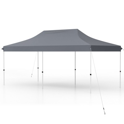 Tangkula 10 X 20ft Pop-up Canopy Tent Folding Instant Sun Shelter W ...