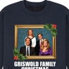 Men's - National Lampoon - Christmas Vacation Griswold Family Portrait Graphic Fleece Sweatshirt - 2 of 4