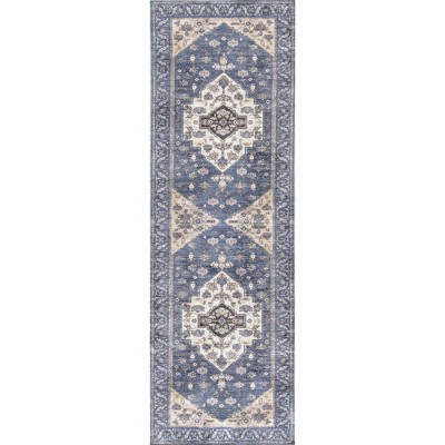 Nourison Washable Brilliance Medallion Indoor Rug