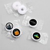 Big Dot of Happiness Trick or Treat - Round Candy Halloween Party Sticker Favors - Labels Fits Hershey‘s Kisses (1 sheet of 108) - 3 of 4