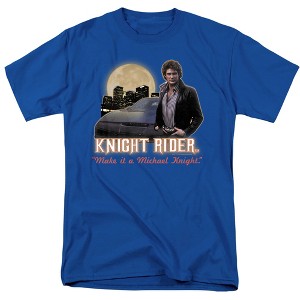 Men's Knight Rider Full Moon T-Shirt - 1 of 4