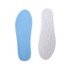 Unique Bargains 6D Height Increase Shoe Inserts Fit Shoe White Blue 1 Pair - 3 of 4