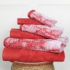 Cotton Marble and Solid Medium Weight Assorted Towel Set by Blue Nile Mills - 2 of 4