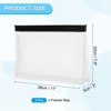 Unique Bargains Reusable Leakproof Zip PEVA Freezer Food Storage Bags 3 Pcs - 2 of 4