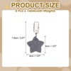 Unique Bargains Marble Star Shape Tablecloth Weight Pendant Hooks 1.57" x 1.57" - 2 of 4
