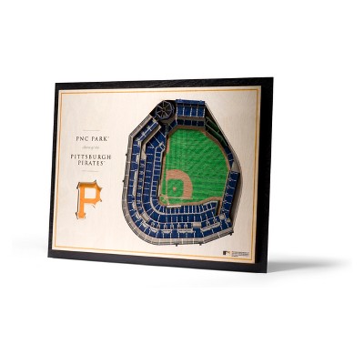 MLB Pittsburgh Pirates 5-Layer Stadiumviews 3D Wall Art