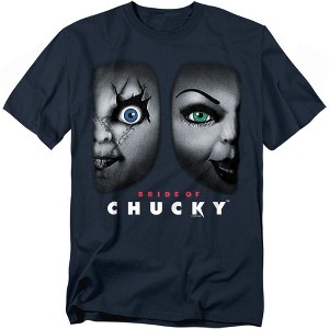Bride Of Chucky Happy Couple Adult T-Shirt - 1 of 4