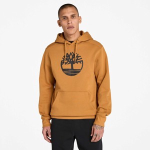 関税込み♪【Timberland】Tree ロゴ パーカー Timberland】Tree ロゴ プルオーバーパーカー / 送料無料